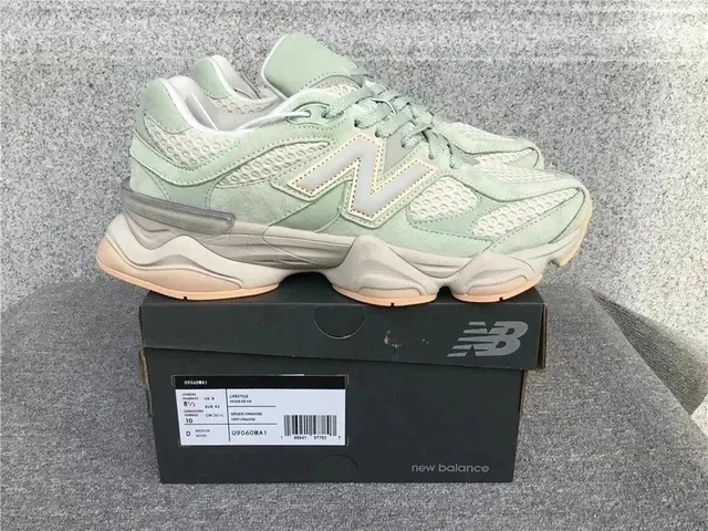 New Balance 9060 Green Orange