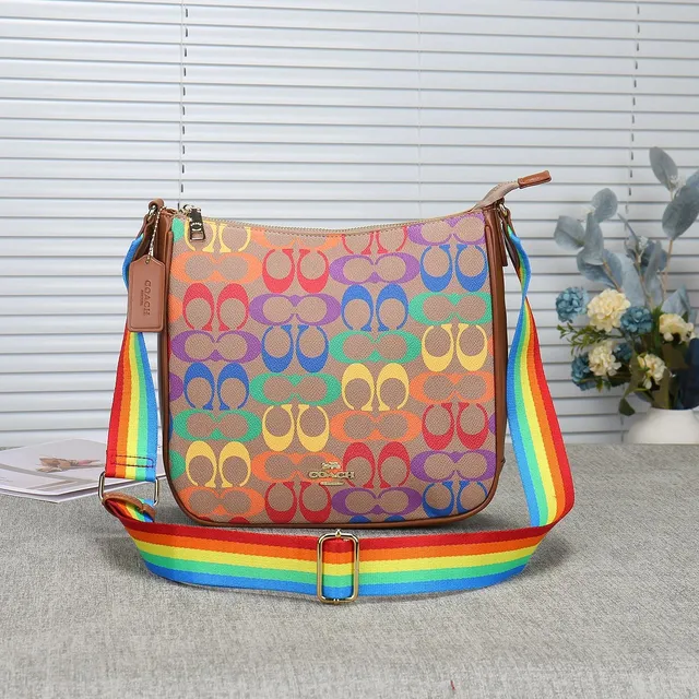 Gucci Shoulder Bag Rainbow GG Canvas