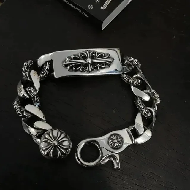Chrome Hearts Cross Bracelet Signature Cross Motif