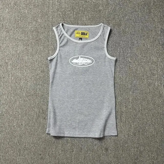 Corteiz Ribbed Tank Top Cruise Ship Logo