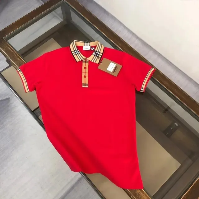Burberry Polo Shirt Check Trim