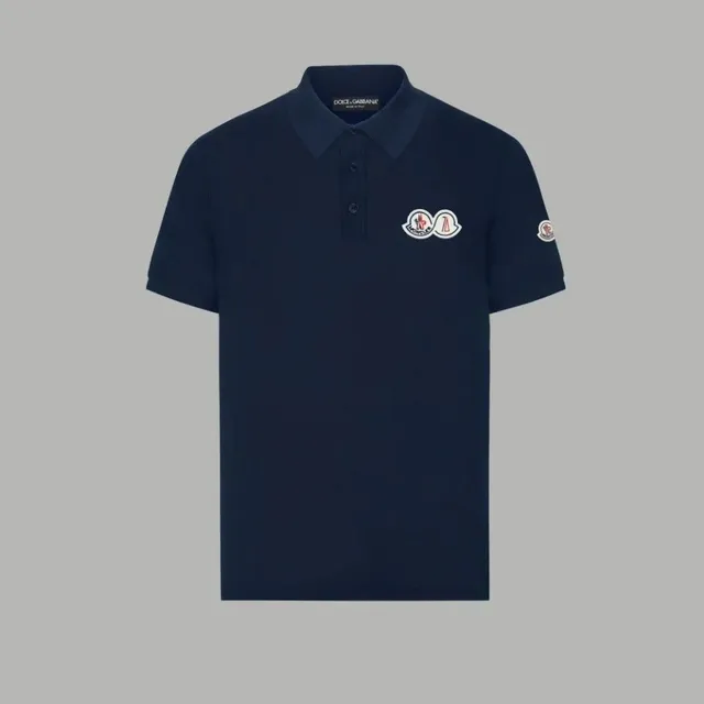 Dolce & Gabbana Polo Shirt Moncler Logo Patch