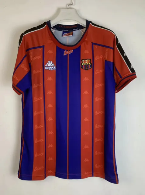 Kappa × FC Barcelona Football Jersey Barcelona 1997-98 Away
