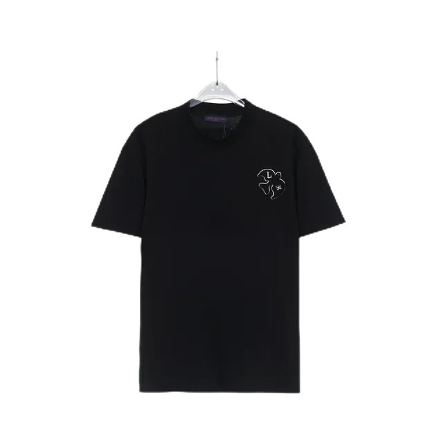 Louis Vuitton T-Shirt LV Flower Embroidery