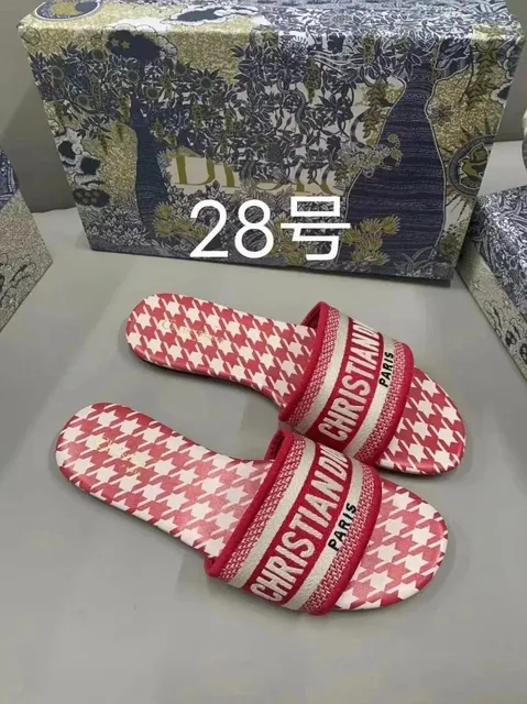 Dior B22 Slide Houndstooth