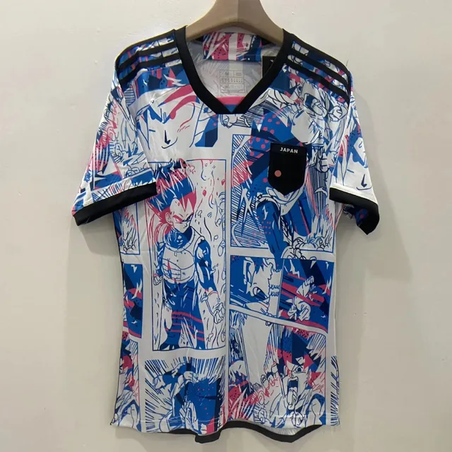 Adidas Japan National Team Jersey Dragon Ball Z Comic Print