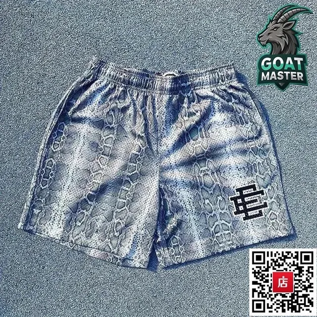 Eric Emanuel Snake Print Shorts