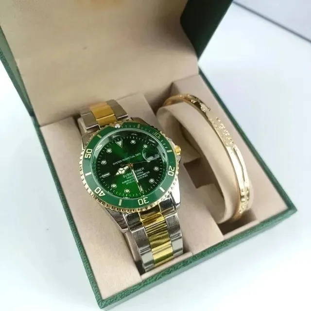 Rolex Submariner Two-Tone Green