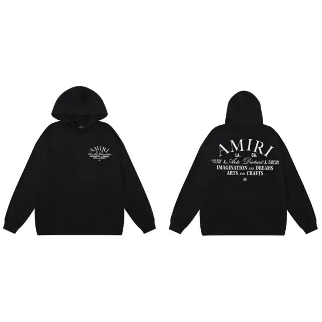 Amiri Hooded Sweatshirt Imagination and Dreams Print