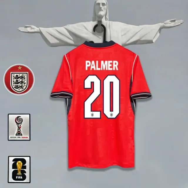 England away jersey #20 with captain's armband