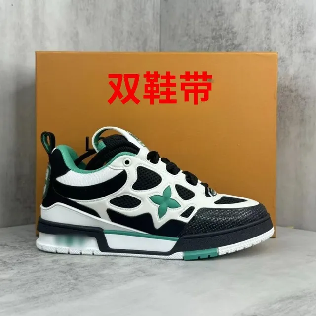 Louis Vuitton LV Trainer Monogram Green