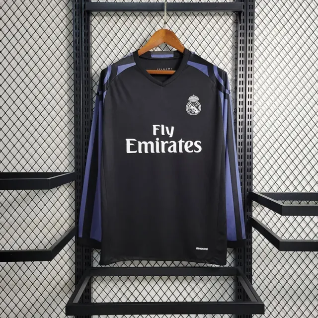 16-17 real madrid second guest long sleeves