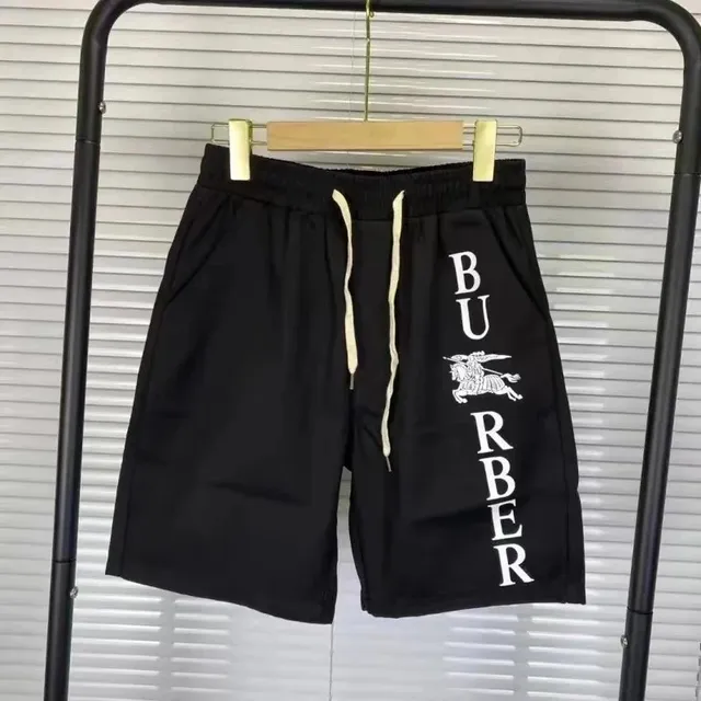 Burberry Equestrian Knight Shorts Logo Print