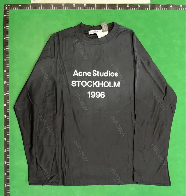 Acne Studios Long-Sleeve Tee Stockholm 1996