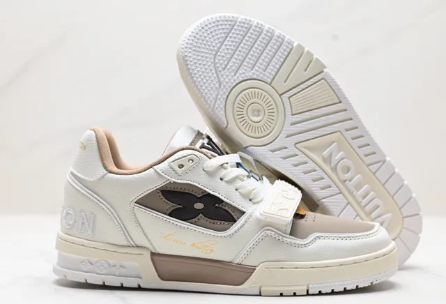Louis Vuitton LV Trainer Monogram Flower