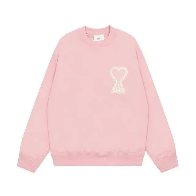 AMI Paris Crewneck Sweatshirt Heart Logo