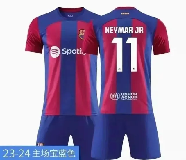 Adidas × FC Barcelona Home Jersey 23-24 Neymar Jr #11