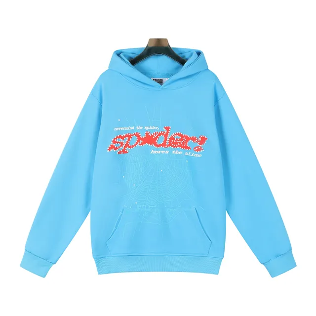 Sp5der Hoodie Spider Web Graphic
