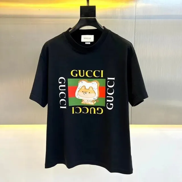 Gucci Graphic T-Shirt Toast Dog Print