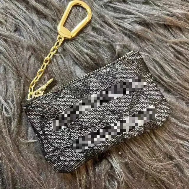 Louis Vuitton Key Pouch Monogram Eclipse
