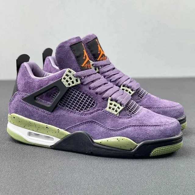 Air Jordan 4 Purple Cement