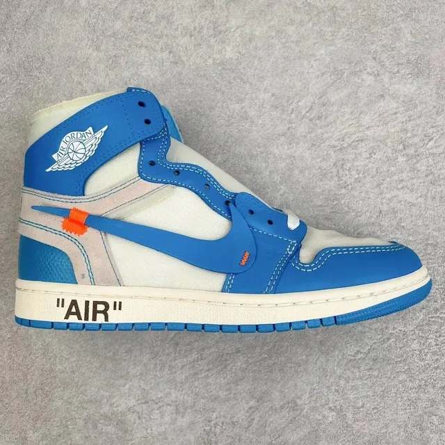 莞产纯原 AJ1 OW北卡蓝
