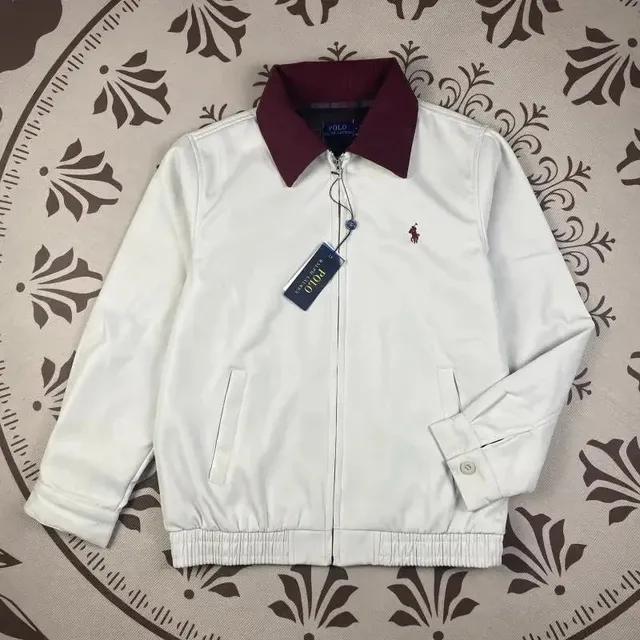 Polo Ralph Lauren Classic Fit Jacket Burgundy Collar