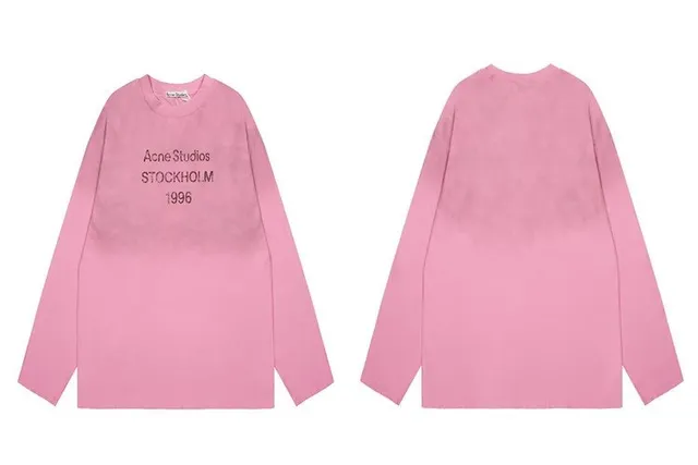 Acne Studios Long-Sleeve Tee Stockholm 1996 Print