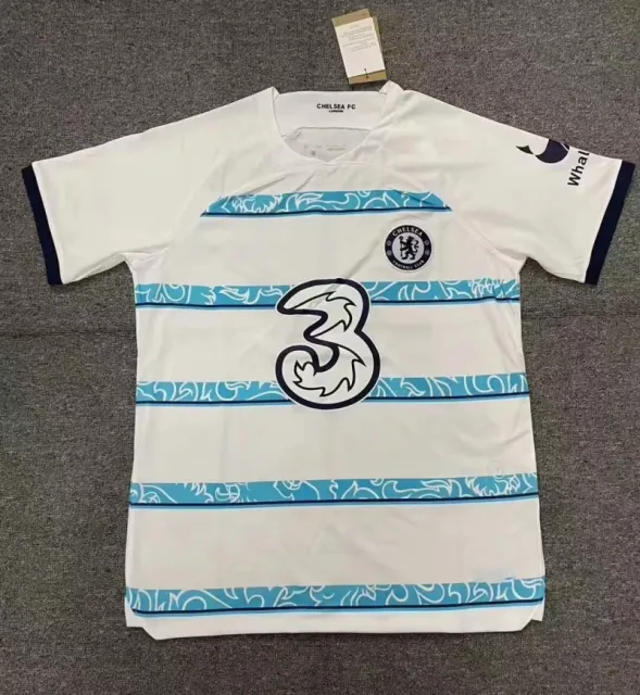 Chelsea Home Jersey 3 Sponsor Stripe