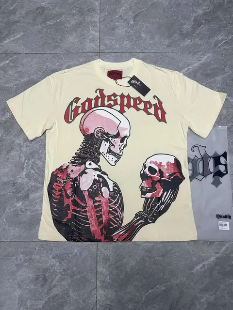 Broken Planet Graphic Tee Skeleton Print