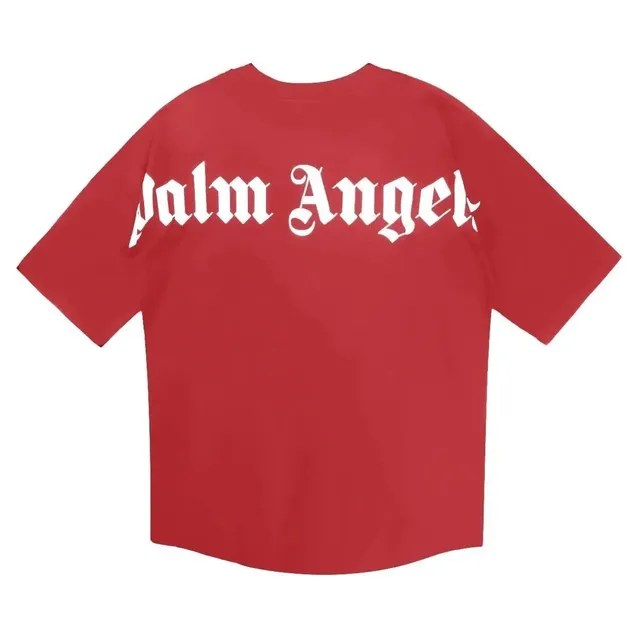 Palm Angels Logo Tee Gothic Print