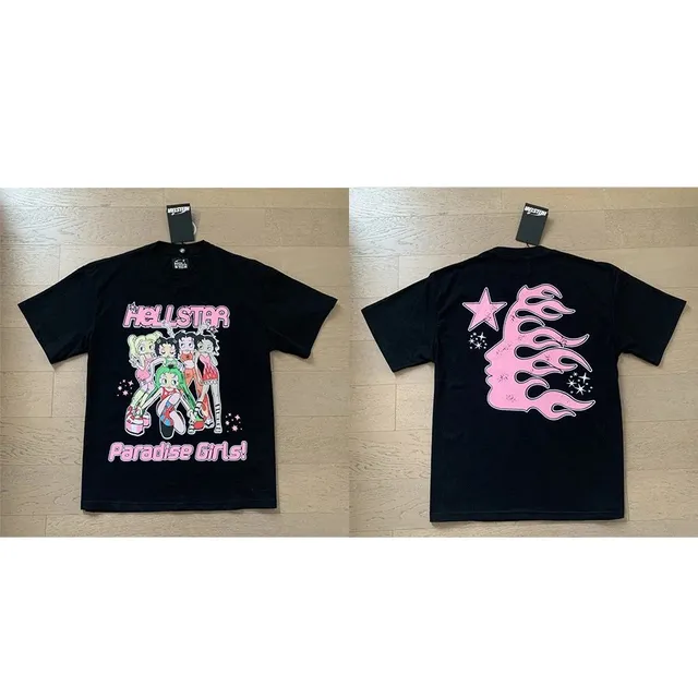 Hellstar Paradise Girls Tee Betty Boop Graphic