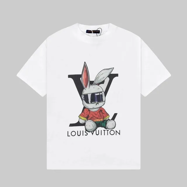 Louis Vuitton Graphic T-Shirt Rabbit Print