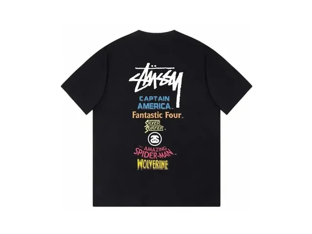 Stüssy Graphic Tee Marvel Characters
