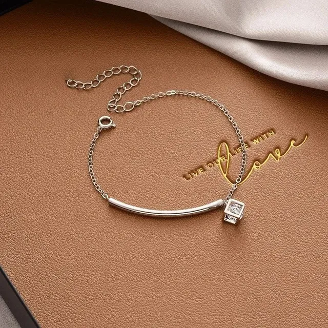 Tiffany & Co. HardWear Bracelet Square Pendant