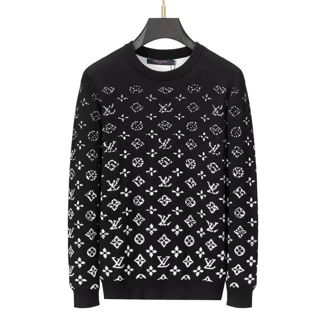 Louis Vuitton Monogram Knit Sweater All-Over Monogram