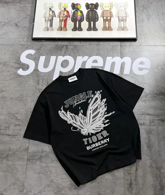 Burberry × KAWS Jungle Tiger Tee Butterfly Print