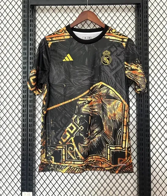 Adidas Real Madrid Third Jersey Lion Graphic