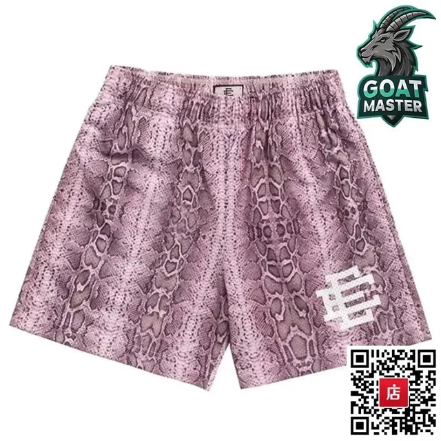 Eric Emanuel Snake Print Shorts