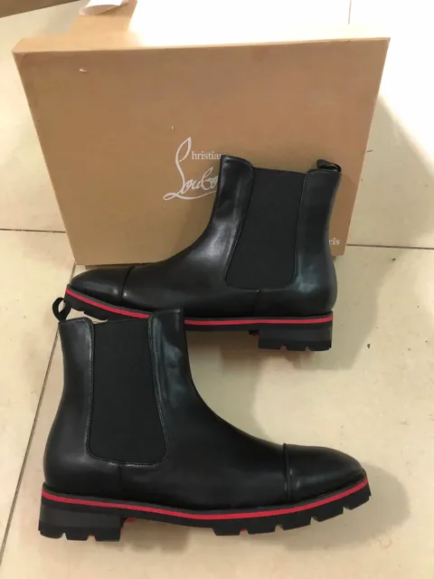 Christian Louboutin Chelsea Boot Red Sole