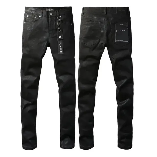 Purple Brand Slim Fit Jeans Washed Black