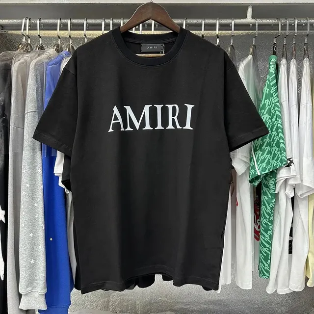 Amiri Logo Tee White Logo