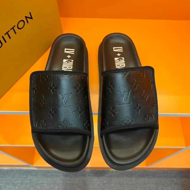 Louis Vuitton LV x NBA Slide