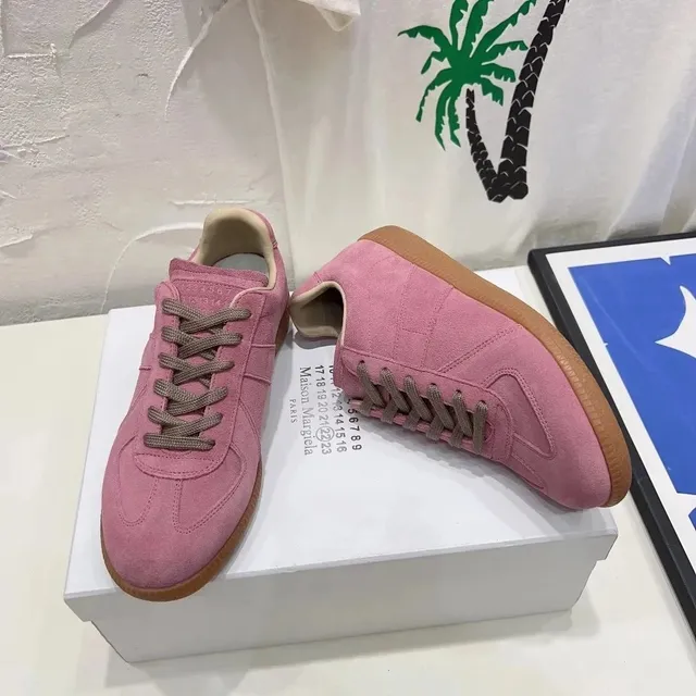 Maison Margiela Future Sneaker Pink Suede