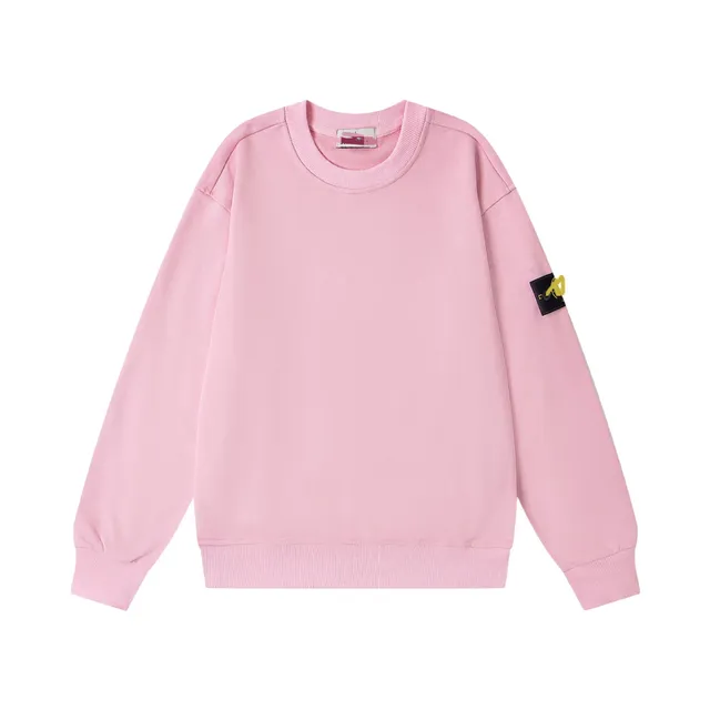 Stone Island Crewneck Sweatshirt Solid Pink