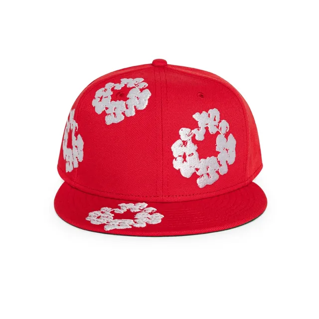 Supreme Snapback Cap Floral Embroidery