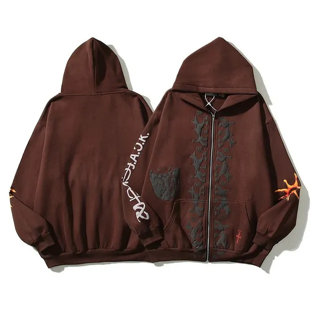 Travis Scott Zip-Up Hoodie