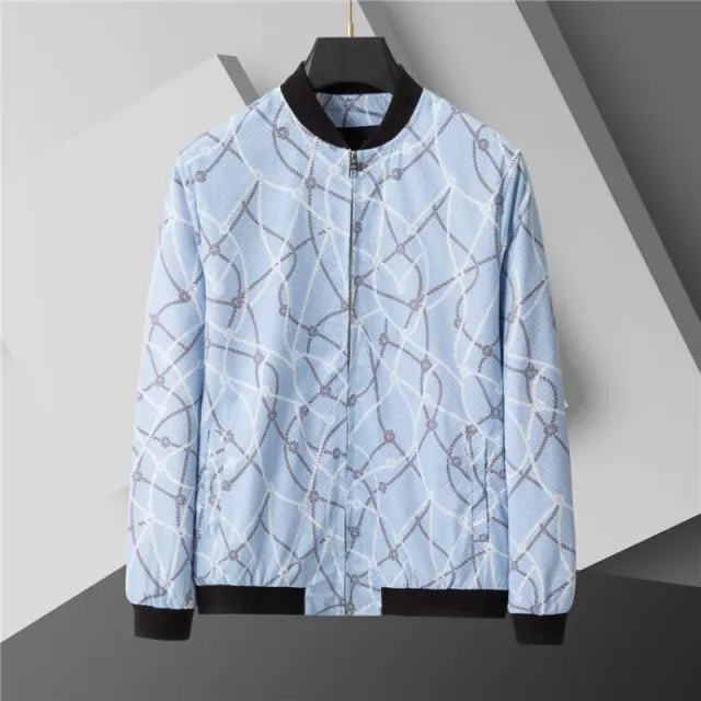 Balenciaga City Bomber Jacket Chain Print