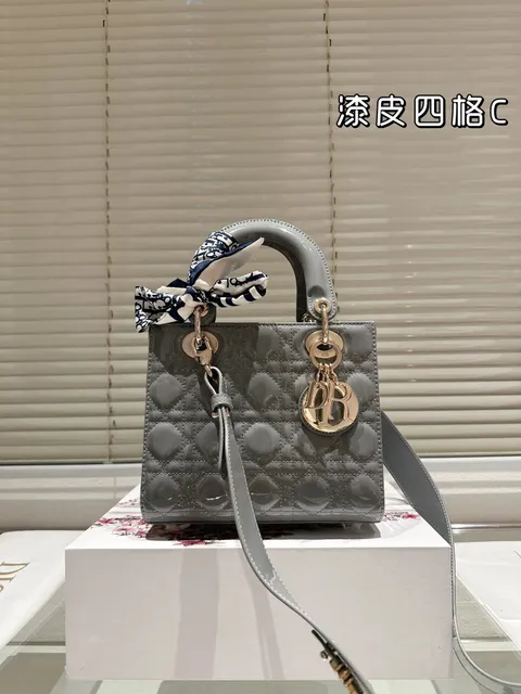 灰漆皮四格 sise(20cm)