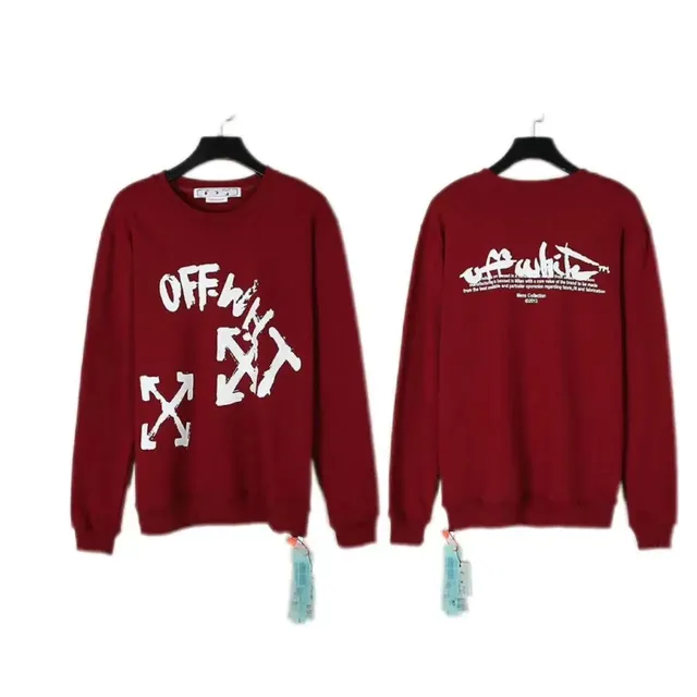 Off-White Crewneck Sweatshirt Arrow Print
